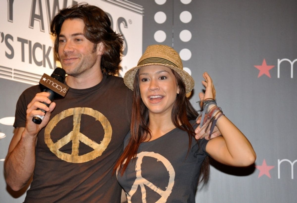 Ace Young and Diana DeGarmo at 