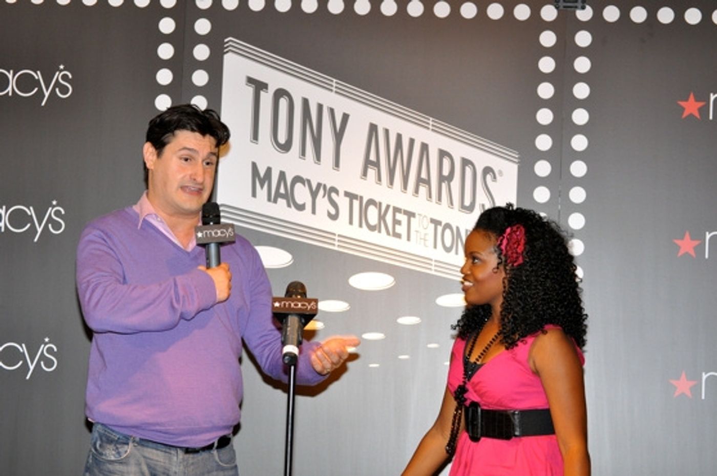 Photo Coverage: Macy's 'Sing For Your Tony Tickets' Finals  Image