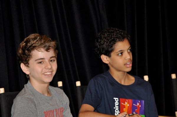 Michael Dameski and Liam Redhead Photo