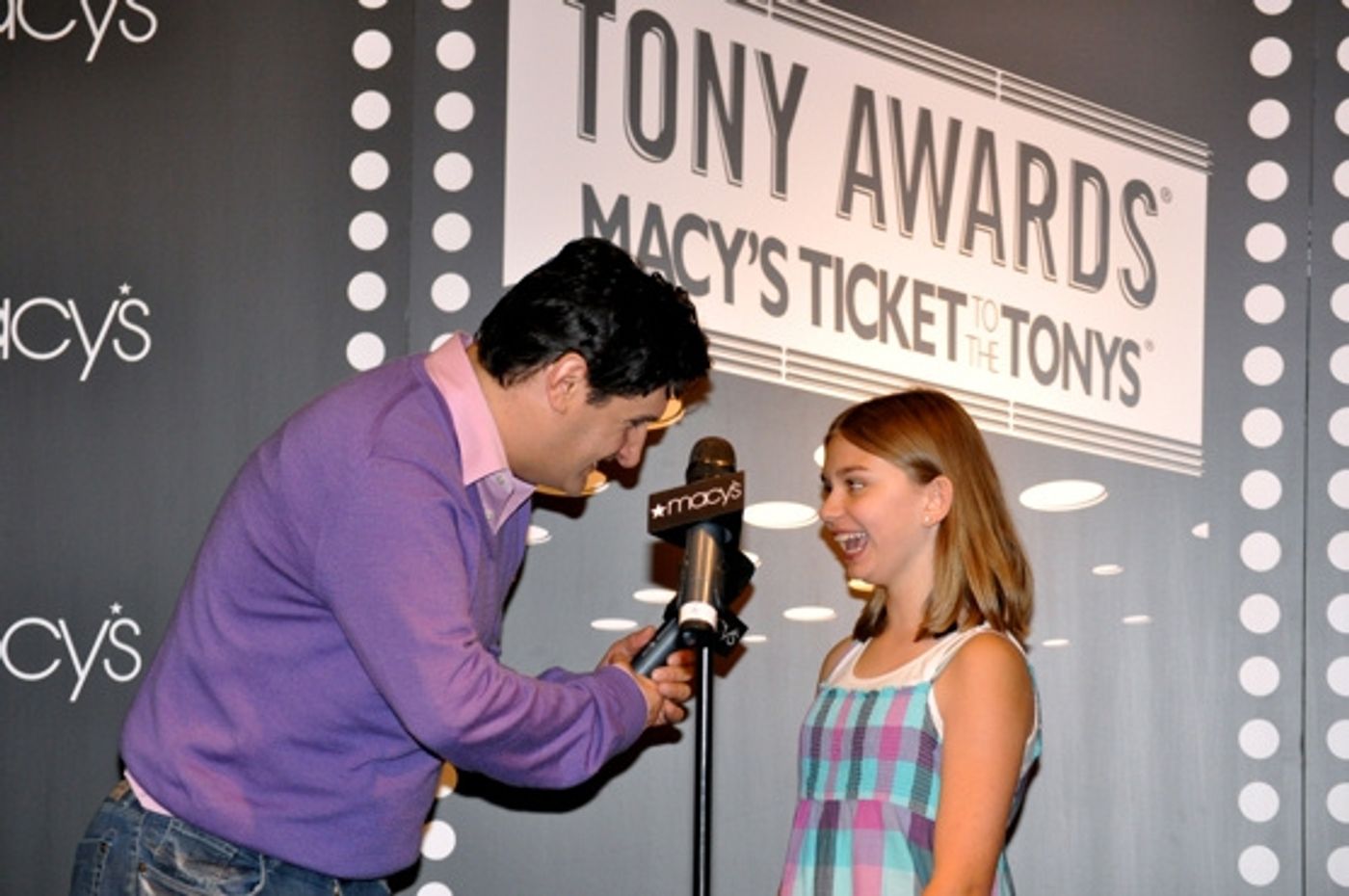 Photo Coverage: Macy's 'Sing For Your Tony Tickets' Finals  Image