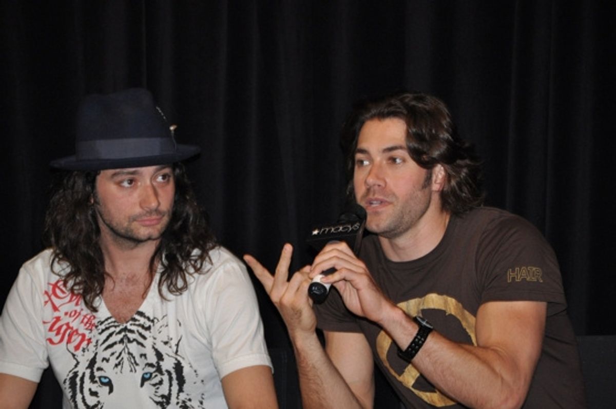 Constantine Maroulis and Ace Young at 