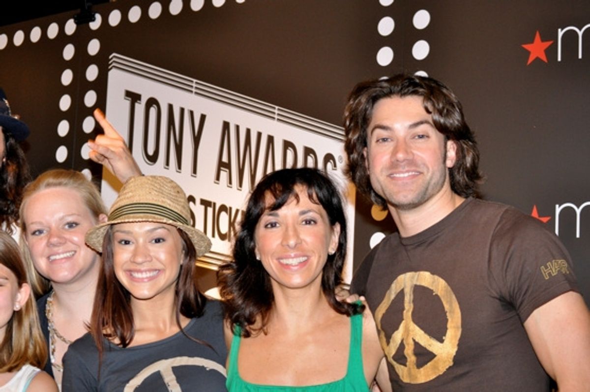 Stacia Bolitho, Diana DeGarmo, Elyse Gardner and Ace Young at 