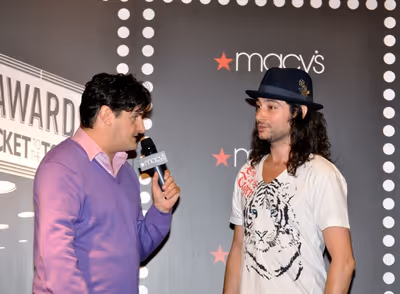 Rob and Constantine Maroulis from Rock of Ages Photo
