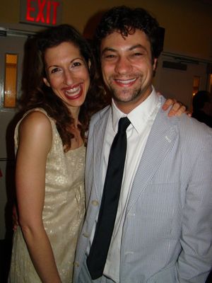 Alysia Reiner and Andy Paris Photo