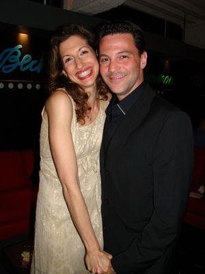 Alysia Reiner and David Alan Basche Photo
