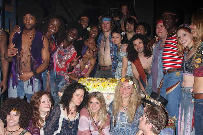 Photo Coverage: Hair Celebrates 500th Performance — photo 1 of 3