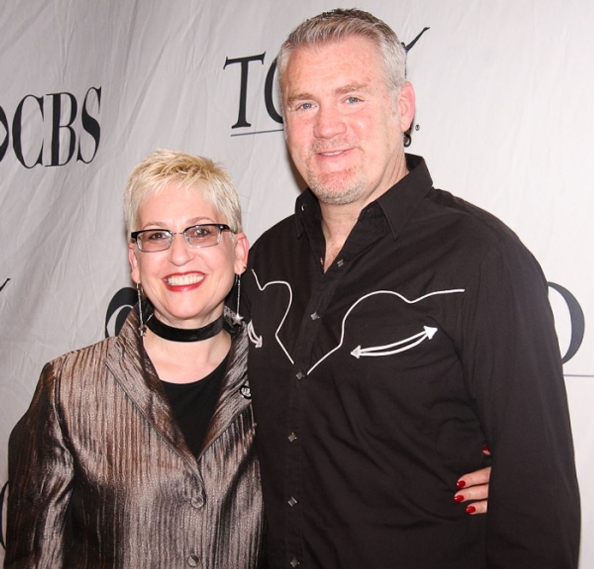 Marcia Milgrom Dodge and husband at 