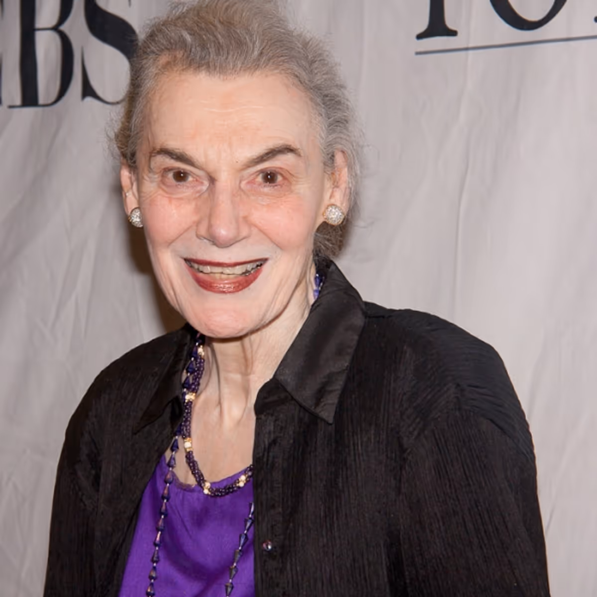 Marian Seldes at Tony Eve Cocktail Party