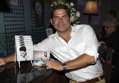 Matt Zarley in the lobby at La Mirada Theatre Photo