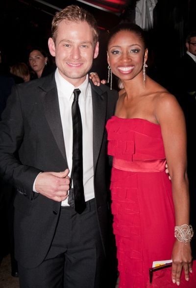 Chad Kimball and Montego Glover Photo