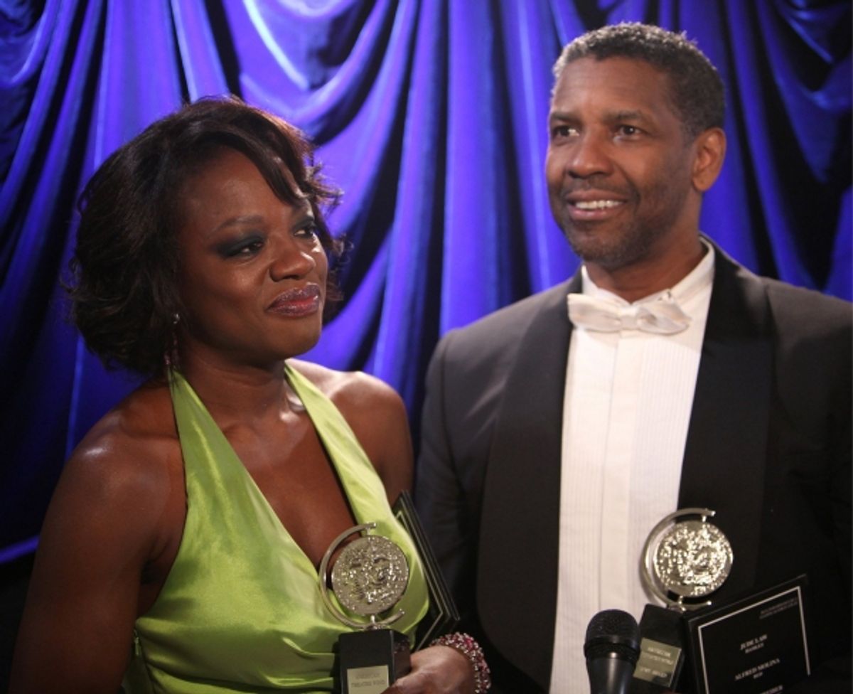 Viola Davis and Denzel Washington at 