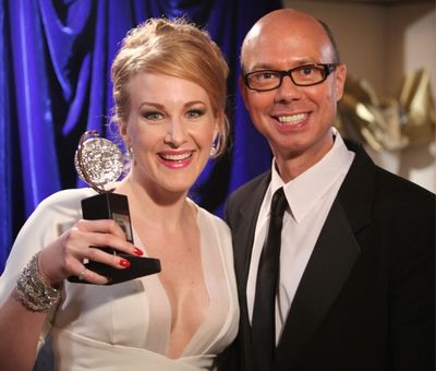 Katie Finneran and Broadway Beat's Richie Ridge Photo
