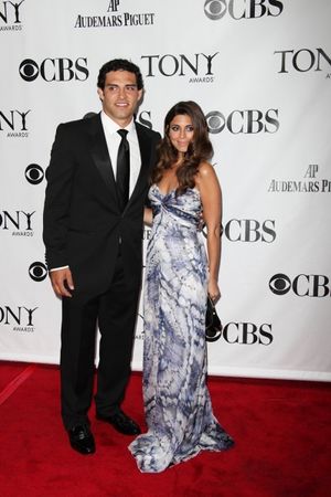 NY Jets' Mark Sanchez and Jamie-Lynn Sigler Photo