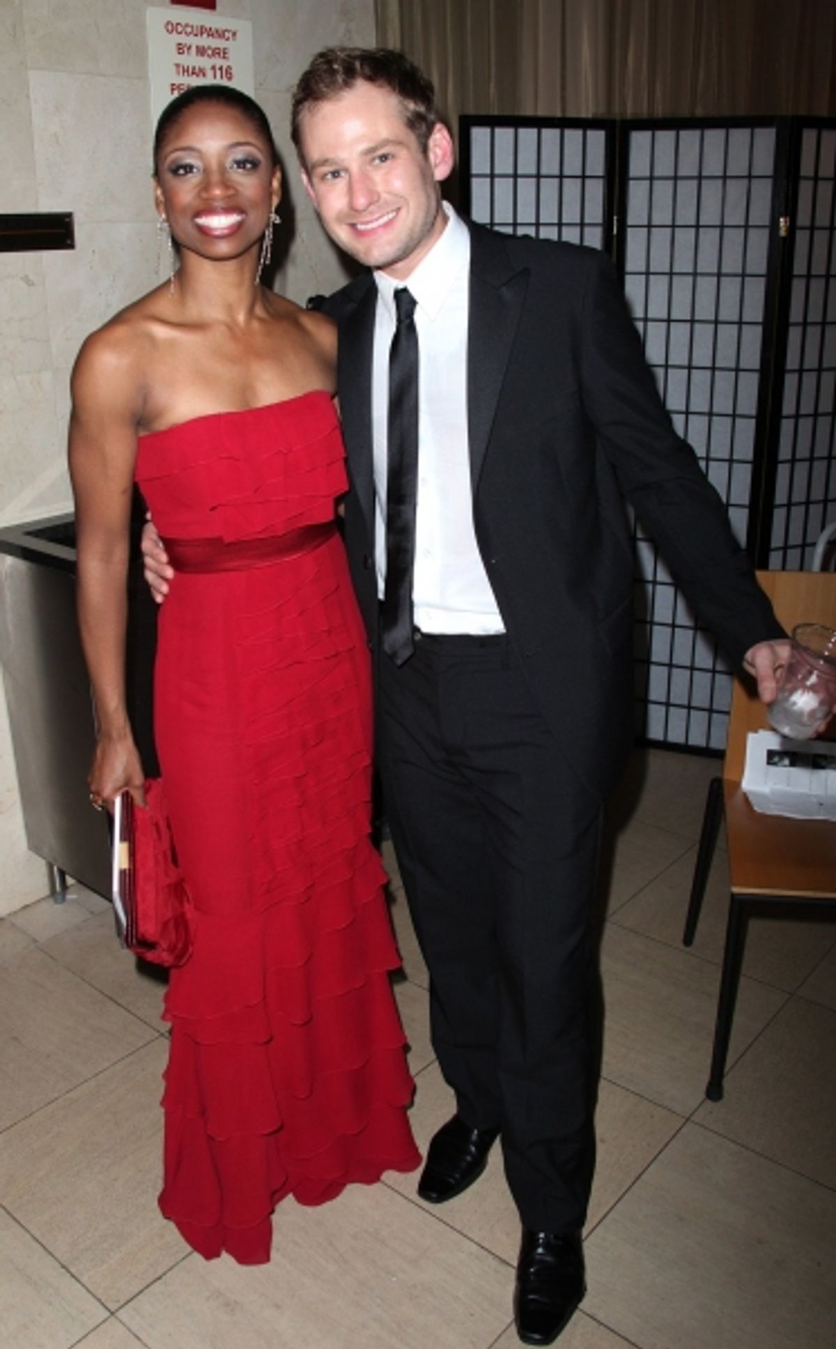 Montego Glover & Chad Kimball at 