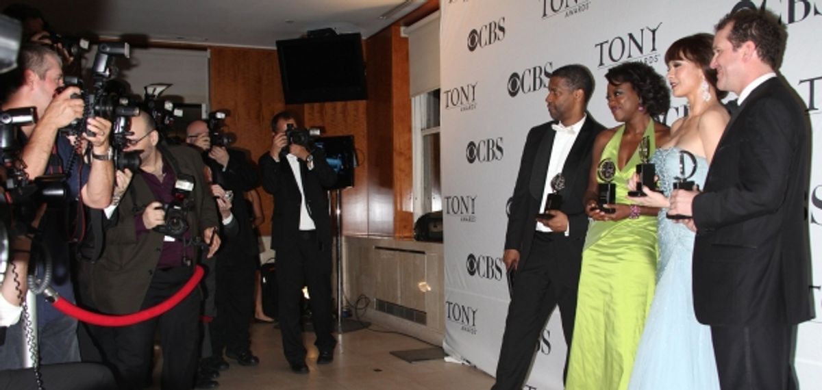 Denzel Washington, Viola Davis, Catherine Zeta-Jones & Douglas Hodge at 