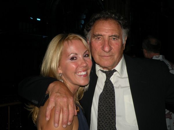 NYTW Board President Heather Randall and Judd Hirsch Photo