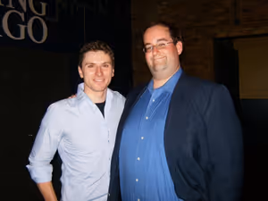 Adam Schulmerich and Rob Grabowski @ BroadwayWorld Adam Schulmerich and Rob Grabowski Photo