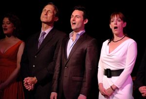 Kerry O'Malley, Gregg Edelmann, Max Von Essen and Julia Murney Photo