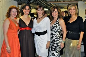 Kerry O'Malley, Barbara Walsh, Julia Murney, Debbie Gravite, and Karen Mason Photo