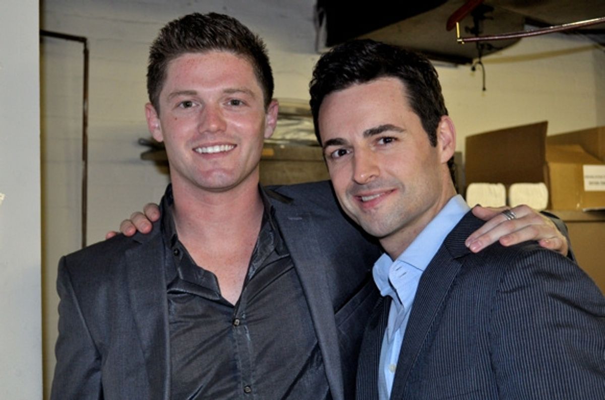 Spencer Liff and Max VonEssen at 