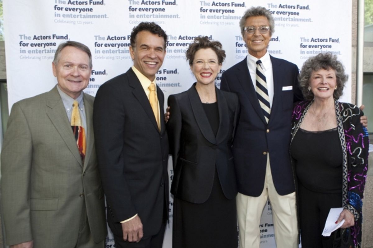 John Holly, Brian Stokes Mitchell, Tommy Tune and Jomarie Ward at 