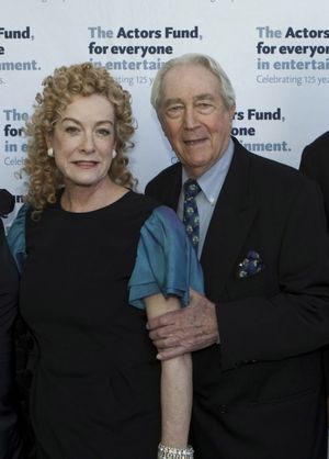 Alba Frances and James Karen Photo