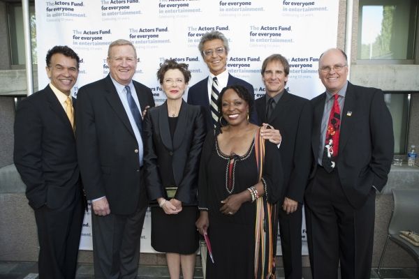 Brian Stokes Mitchell, Annette Bening and Tommy Tune with SAG Board members Ken Howar Photo