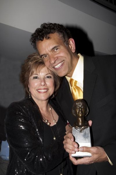 Kate Edelman Johnson and Brian Stokes Mitchell Photo