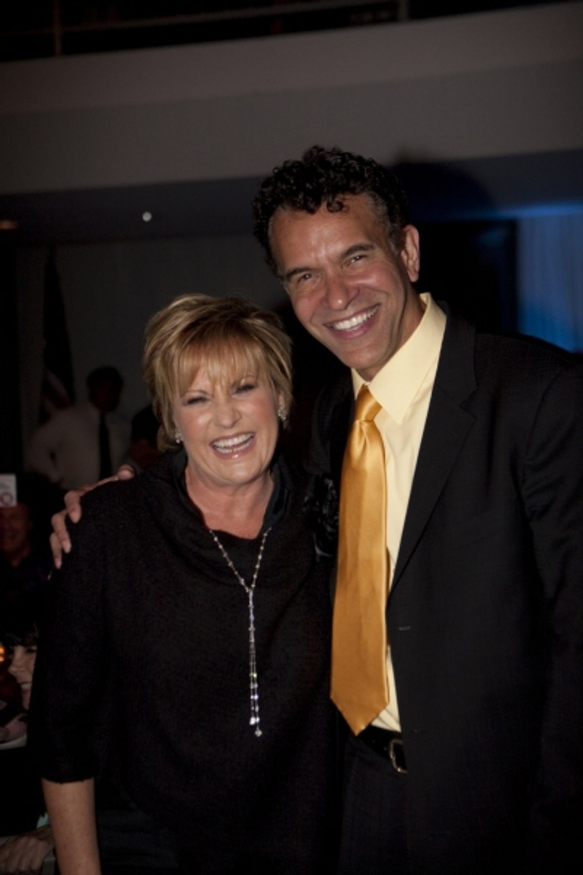 Lorna Luft and Brian Stokes Mitchell at 