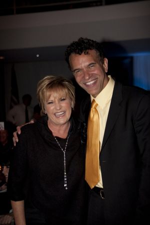 Lorna Luft and Brian Stokes Mitchell @ BroadwayWorld Lorna Luft and Brian Stokes Mitchell Photo