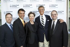 David Rambo, Brian Stokes Mitchell, Annette Bening, Tommy Tune and Marc Cherry @ BroadwayWorld David Rambo, Brian Stokes Mitchell, Annette Bening, Tommy Tune and Marc Cherry Photo