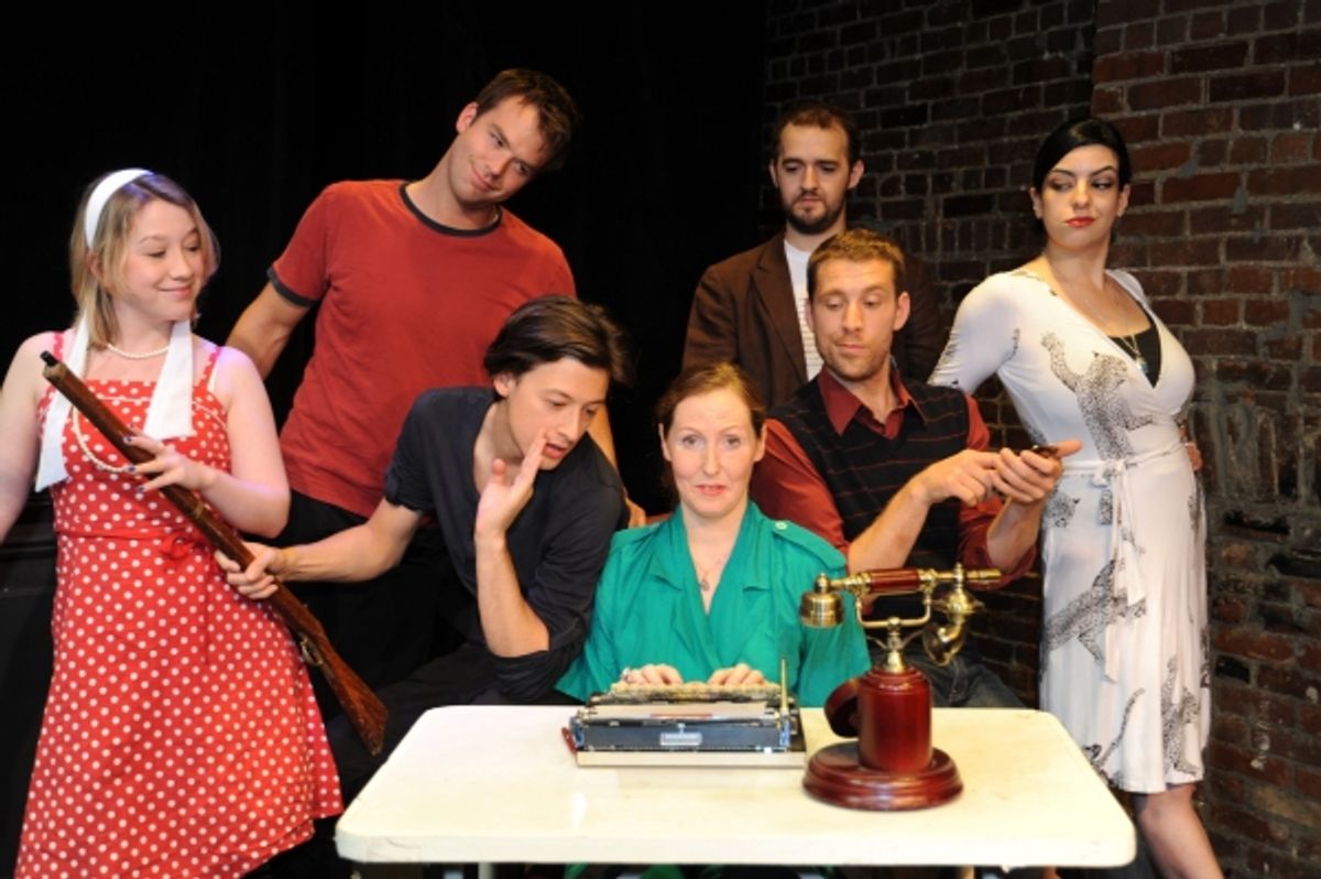 Aimee Whelan, Armistead Johnson, Monroe Robertson, Jenny D Green, Nathan Willis, Stuart Williams and Lauren Roth at 