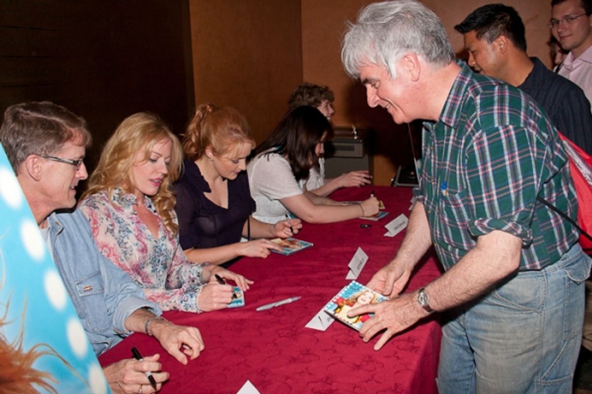 Dick Scanlan, Sherie Rene Scott, Betsy Wolfe, Lindsay Mendez, and Eamon Foley at 