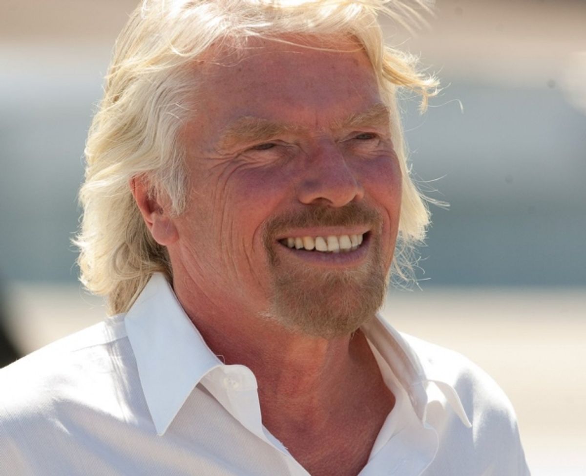 Sir Richard Branson at 