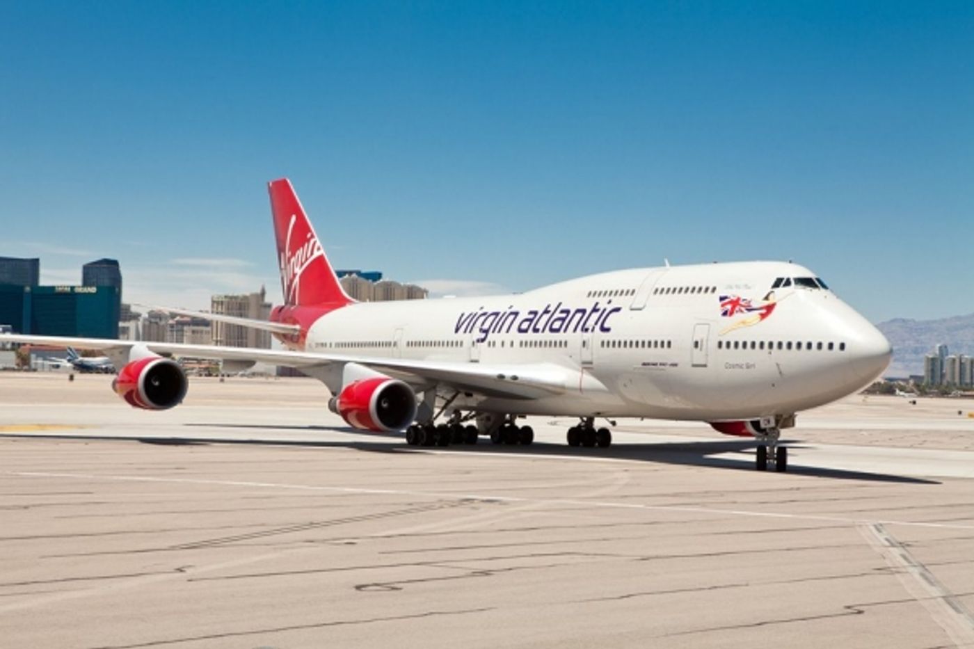 Photo Coverage: Dita Von Teese Unveils New Las Vegas Virgin Atlantic Plane  Image