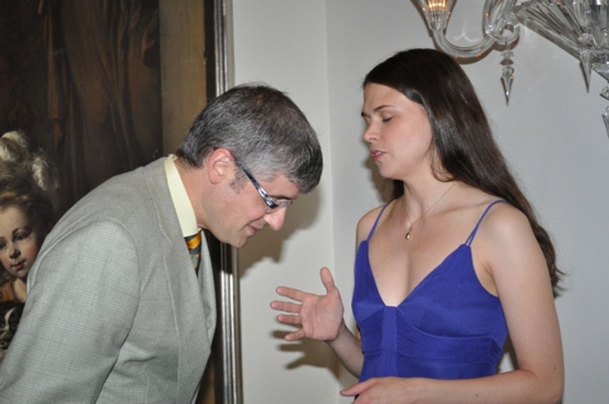 Mo Rocca and Sutton Foster at 