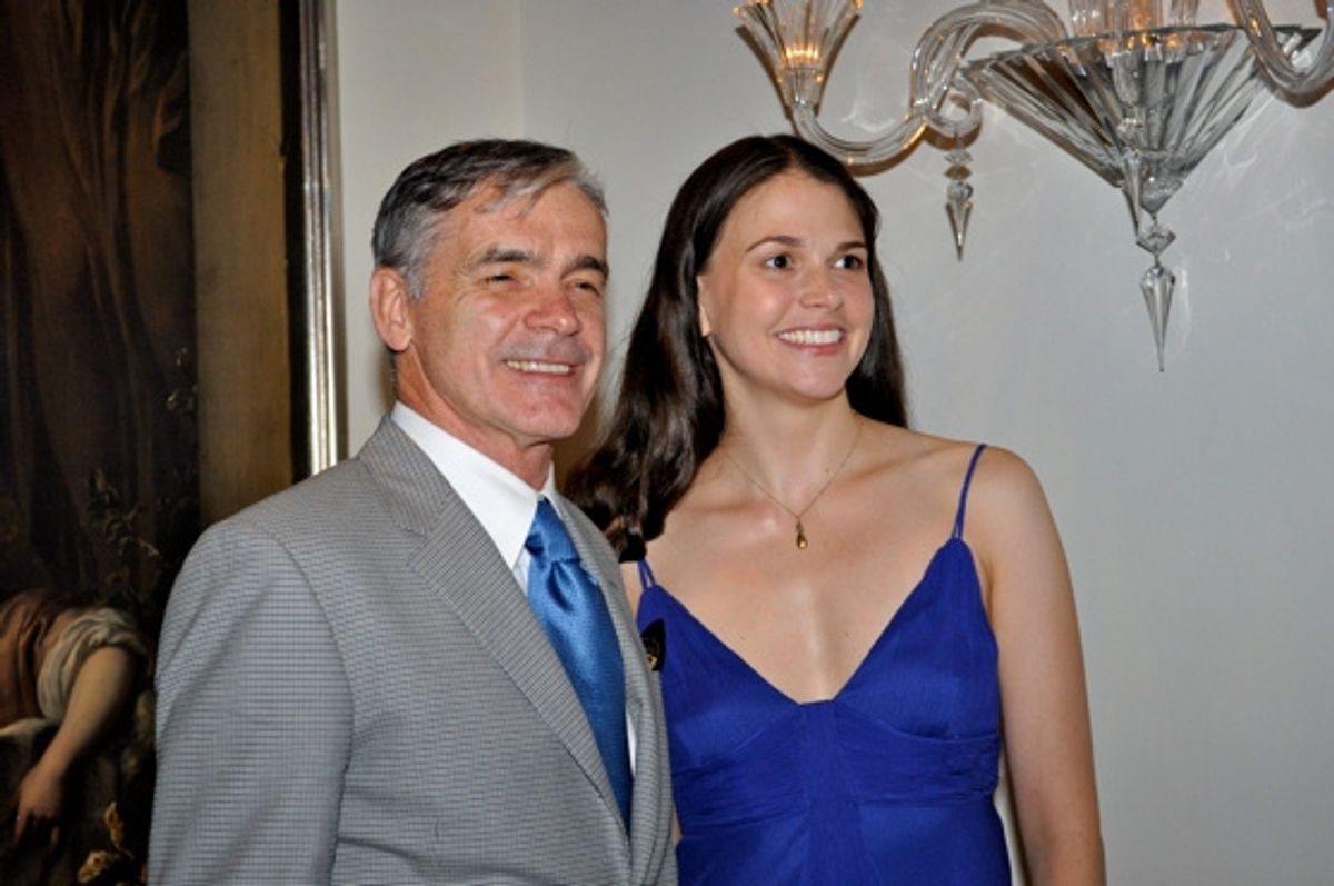 Erich Steinbock and Sutton Foster at 