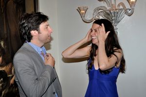 Zach Braff and Sutton Foster Photo