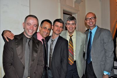 David Pittu, Randy Red, Mo Rocca and Richie Ridge Photo