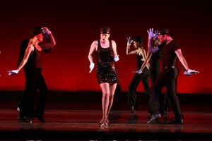 Stephanie J. Block performs She Loves to Hear the Music with BDF Students Photo