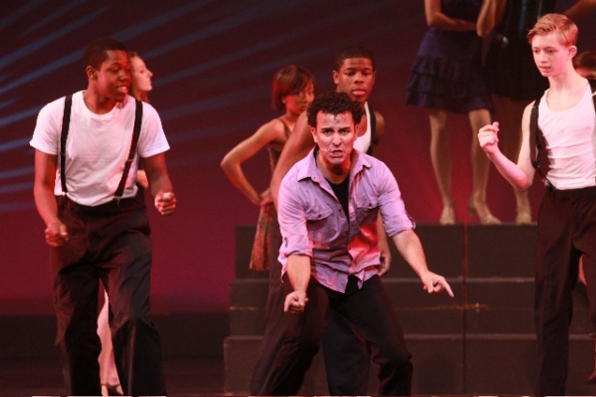 Carlos Encinias (Les Miserables) performs It's Too Darn Hot with BDF Students at 