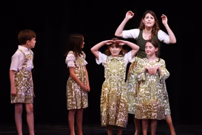 Nicole Parker performs with BDF Students Photo
