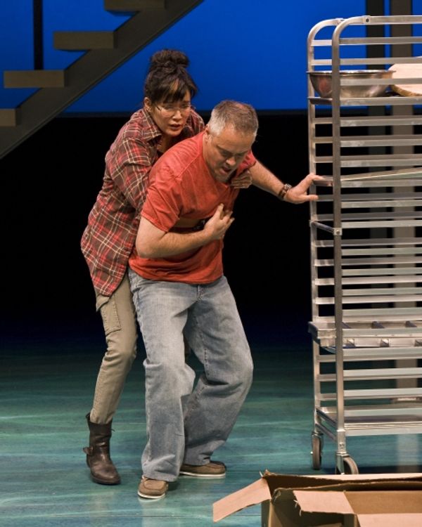 Zoe Chao and Matthew Arkin Photo