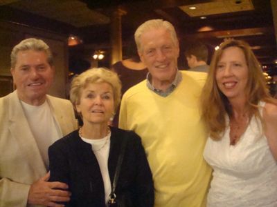 Senator Louis Viverito and his wife Carol, Al and Merri Baldermann Photo