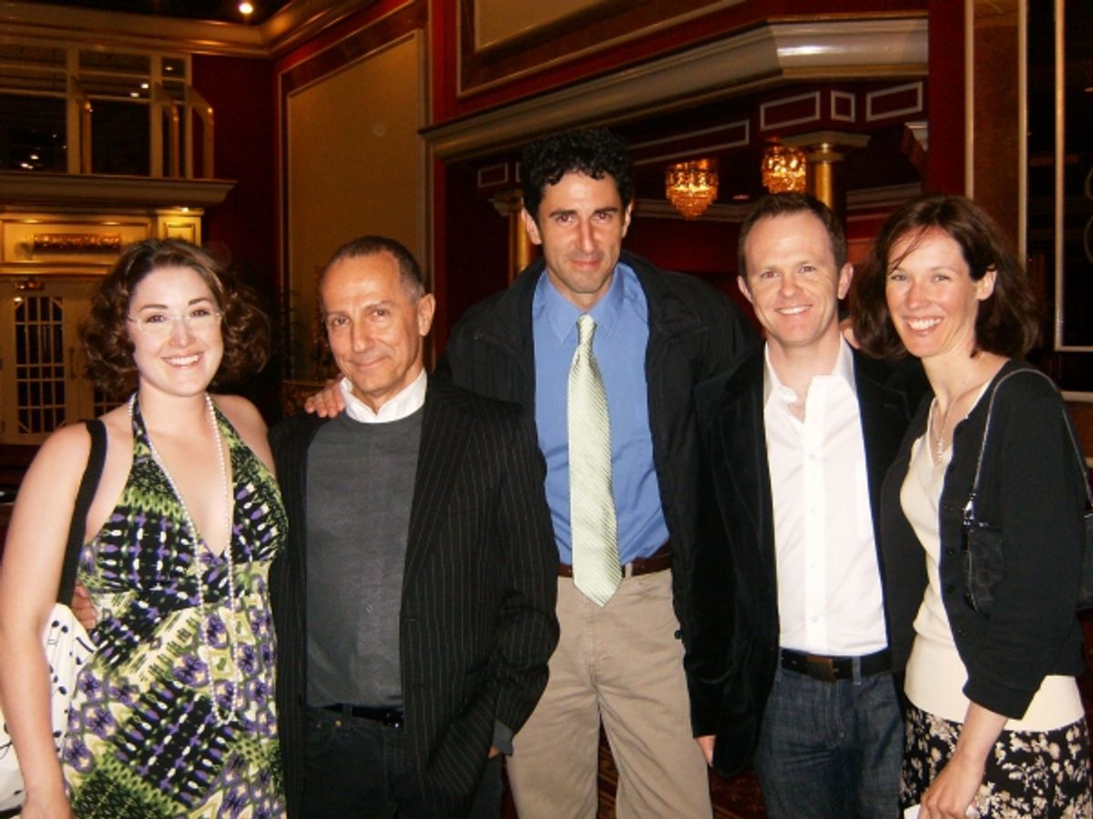 Rachel Levin, Jim Corti, Sean Fortunato, Jason Bayle and Linda Fortunato at 