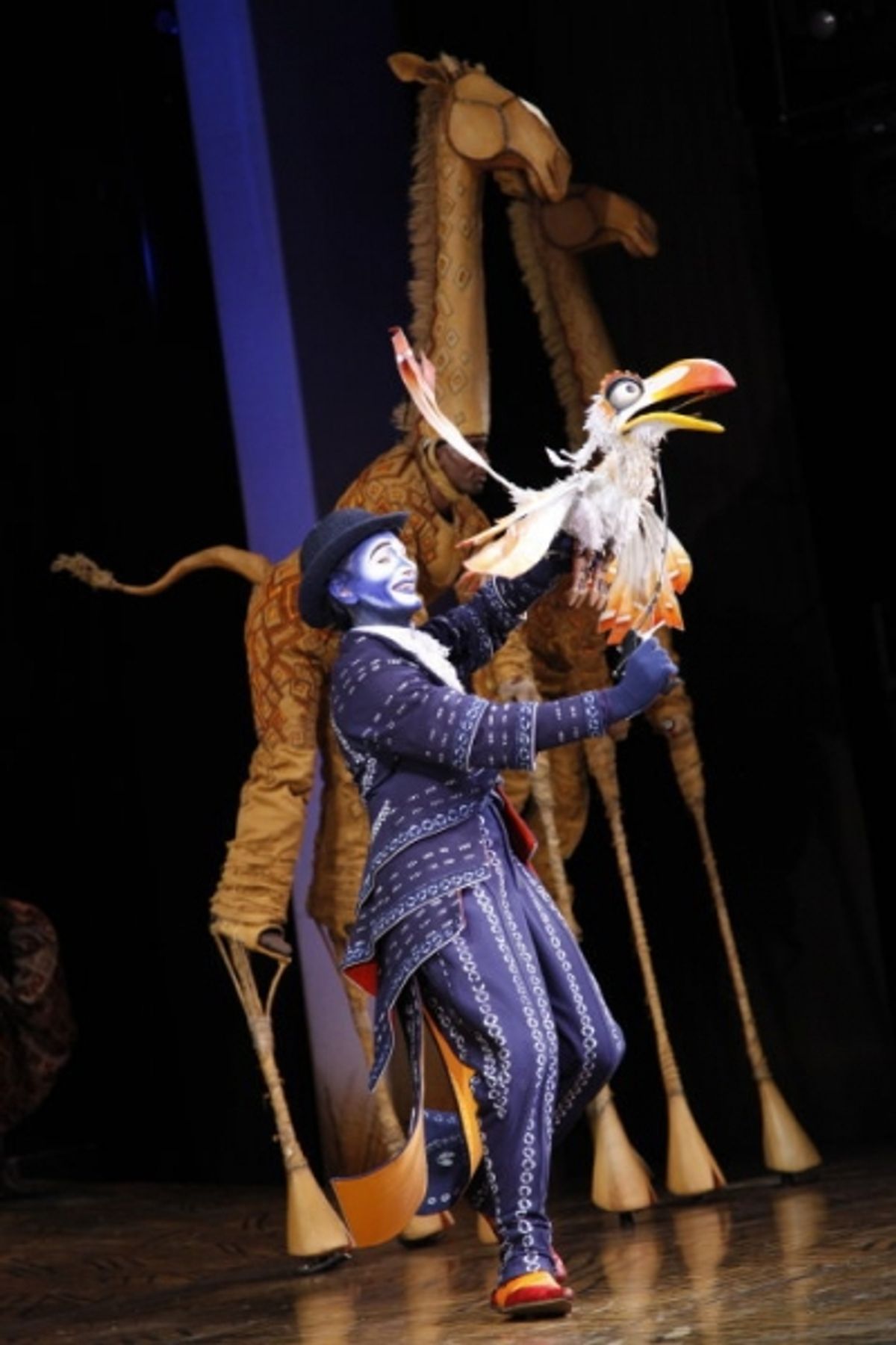 Cameron Pow as Zazu at 