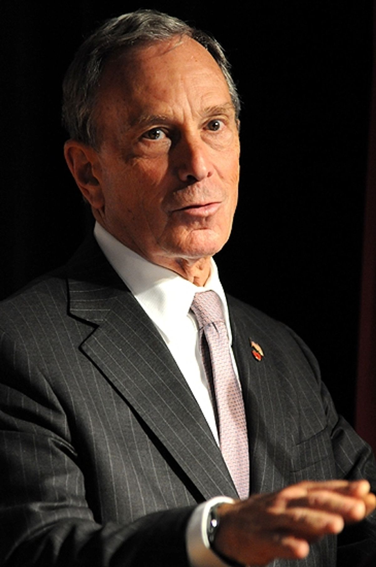 Mayor Michael Bloomberg at 