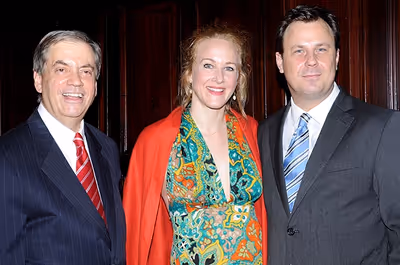 Michael Presser, Katie Finneran & Brooks Ashmanskas Photo