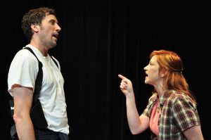 Ryan Artzberger and Angela Plank @ BroadwayWorld Ryan Artzberger and Angela Plank Photo