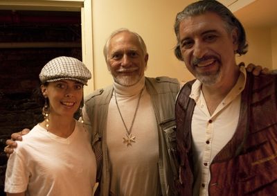 Karen Eleanor Wight, Douglas Gresham and Max McLean Photo